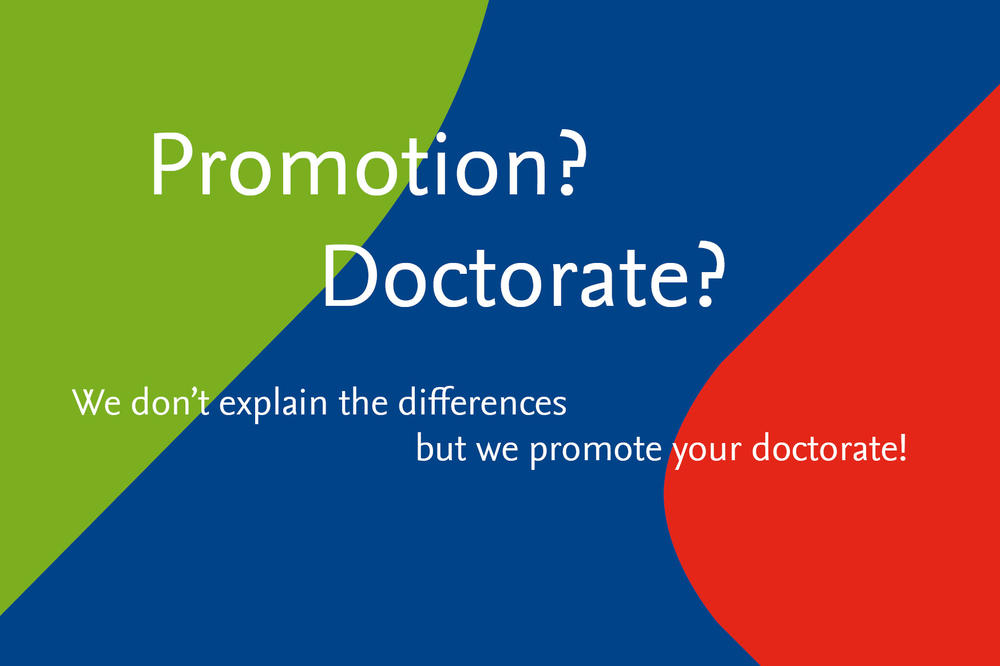 Promotion? Doctorate?