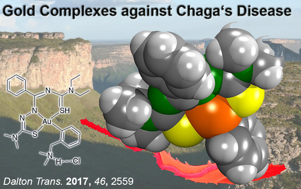 Gold Complexes Against Parasites