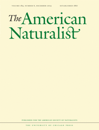 The American Naturalist 185(6)