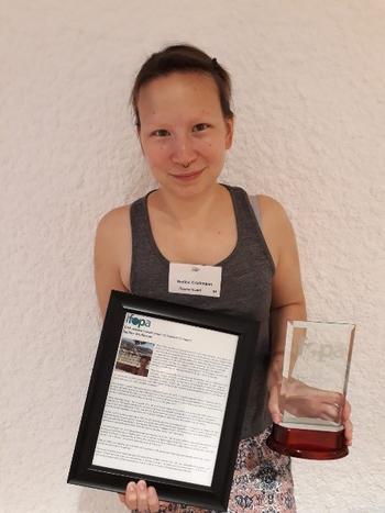 Nadine Großmann wins Jeannie Peeper Award 2019