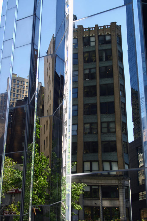 New York - Reflections in Glass