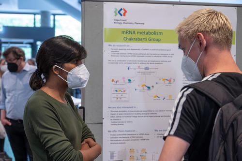Poster Session auf dem Networking Day 2022