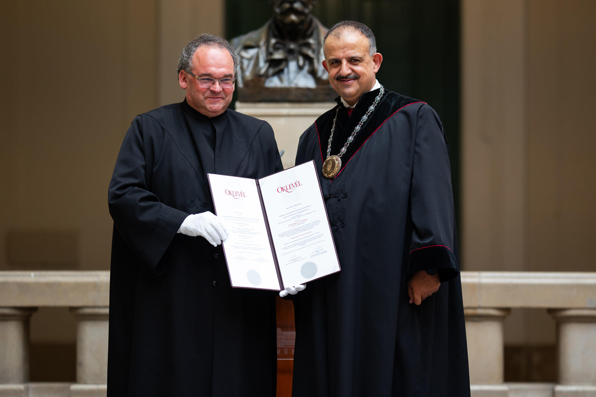 Verleihung der Ehrendoktorwürde an Prof. Dr. Christian Müller