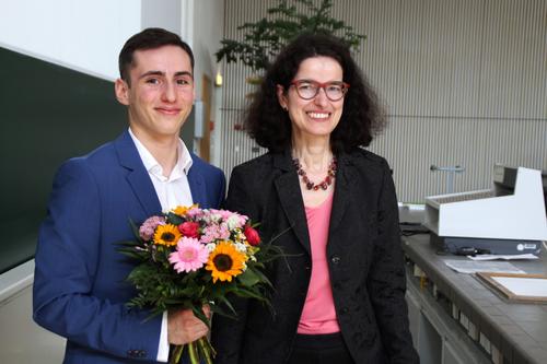 Ilias Essaida und Prof. Kloft