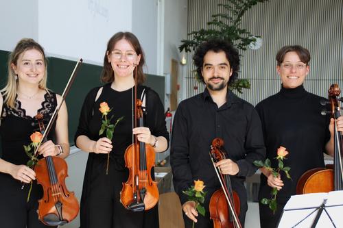 Anna Magdalena Ambros, Miriam Keller, Pau Poensgen und Ramona Tyler