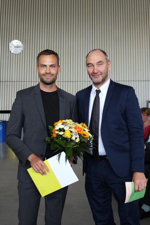 Dr. Dominik Wigger und Prof. Dr. Burkhard Kleuser