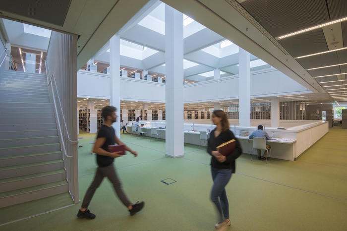 Die Campusbibliothek ist ein Standort der Bereichsbibliothek Biologie.