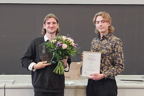 Preis für gute Lehre der Biochemie für Cüneyt Pagel